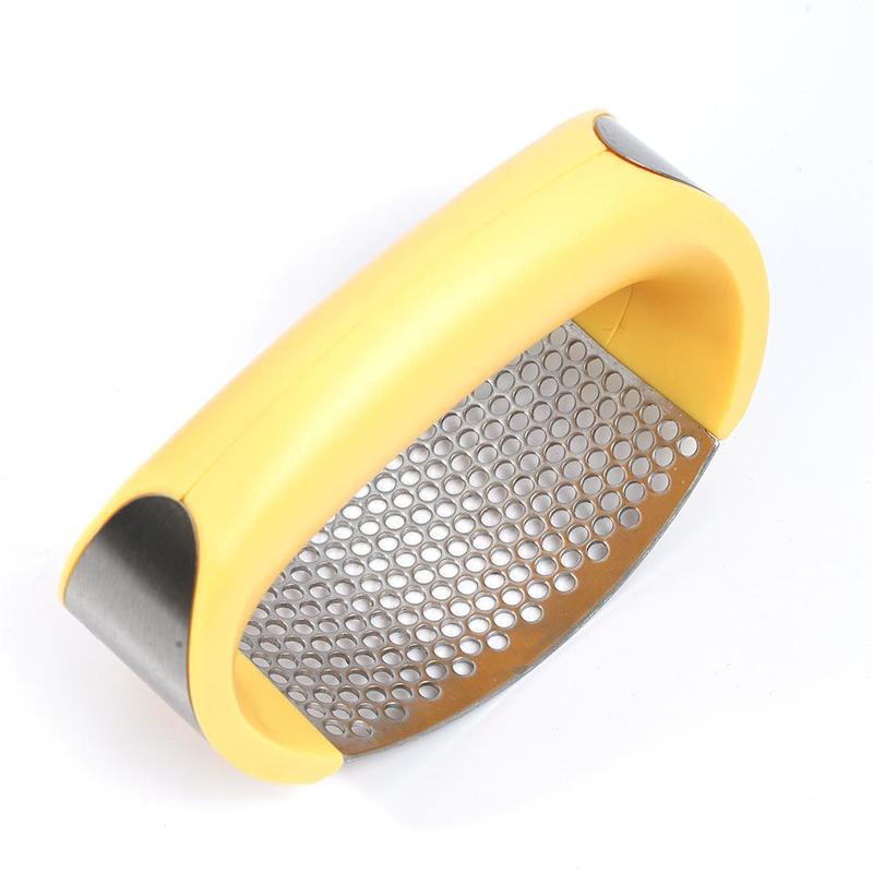 Stainless Steel Garlic Masher Garlic Press Household Manual Curve Fruit Vegetable Tools Kitc hen Gadgets
