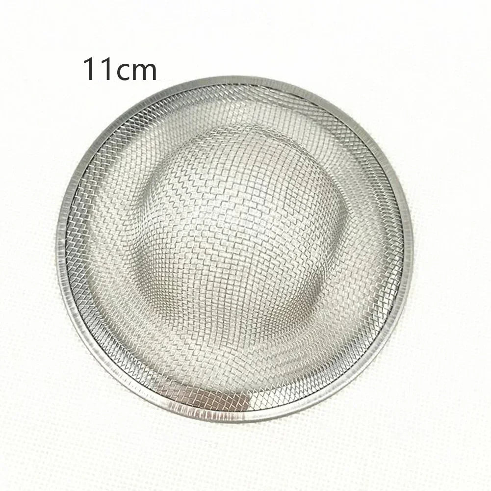 Stainless Steel Sink Strainer | Kitchen Mesh Drain Filter with Hair Catcher