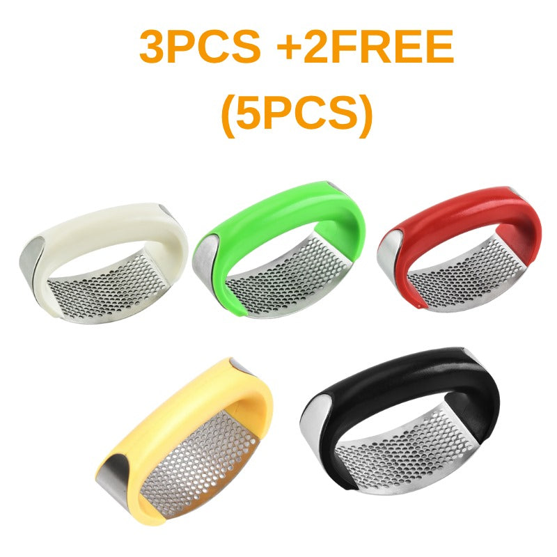 Stainless Steel Garlic Masher Garlic Press Household Manual Curve Fruit Vegetable Tools Kitc hen Gadgets